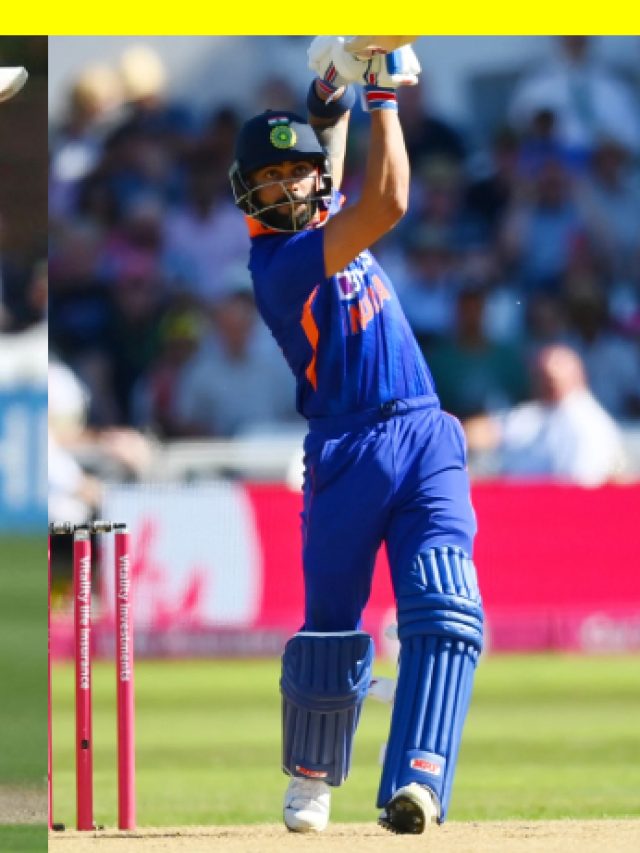 Virat Kohli and Sachin Tendulkar