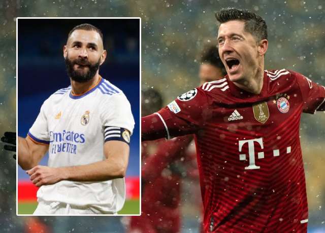 Robert Lewandowski vs Karim Benzema