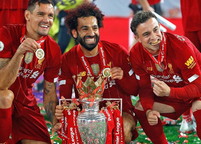 Liverpool beat Chelsea in eight-goal thriller before lifting Premier League Title