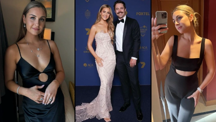 Travis Head wife Jessica Davies