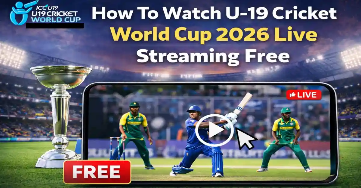 How To Watch U-19 Cricket World Cup 2026 Live Streaming Free