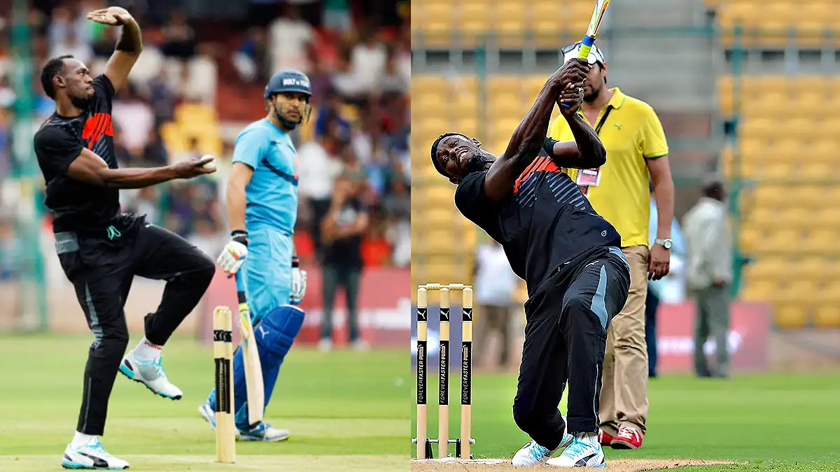 Is Usian Bolt playing in Olympics 2028 as a cricketer?